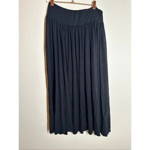 Free People Beach Black Pull on Skirt Size Small